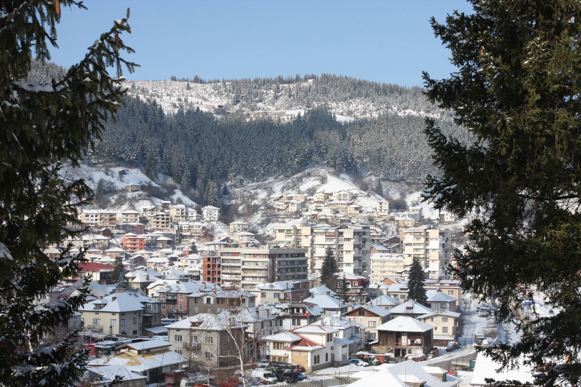  Снежна картина от Чепеларе 